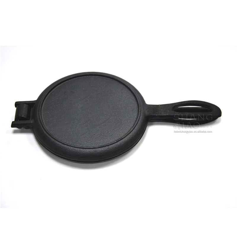 Hot Sale Camping Cookware Cast Iron Pre-Seasoned Waffle Pie Maker Jaffle Iron