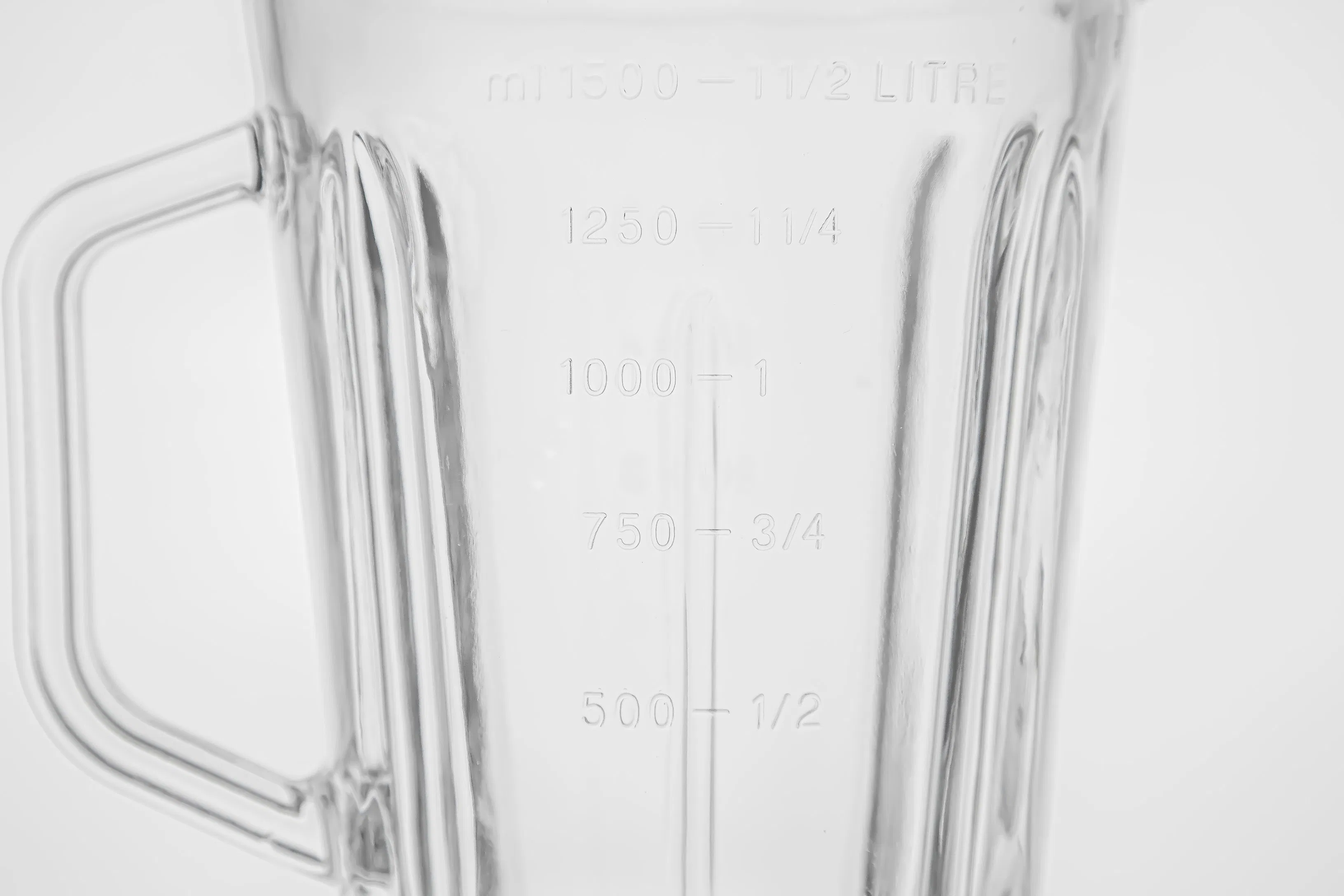 High Quality 1.5L Transparent Blender Glass Jar Wholesale Price