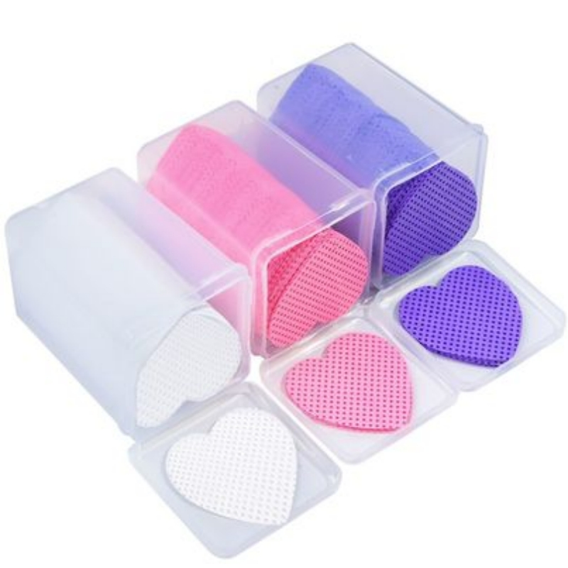 Eyelash Extension Glue Remover Wipes, Clean and Residue-Free Non-Woven Cleaning Cotton Pads