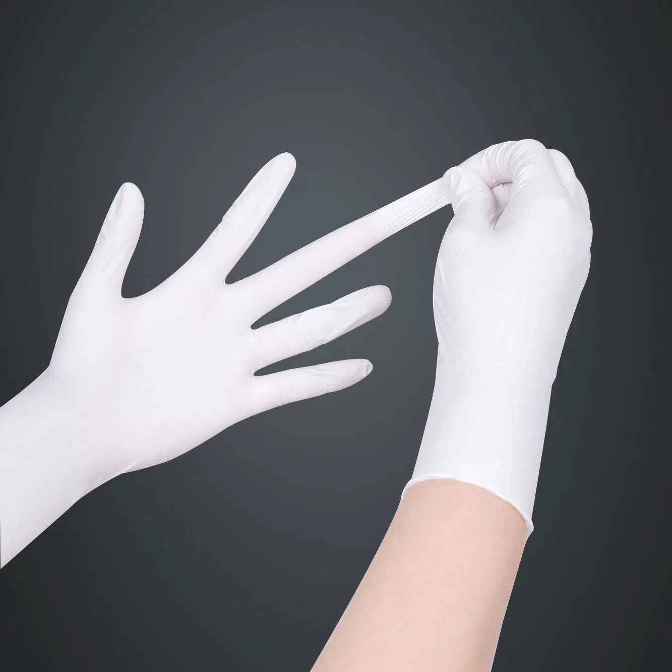 Cleanroom Class 10-100 Low Dermotis Nitrile Glove/Latex Gloves