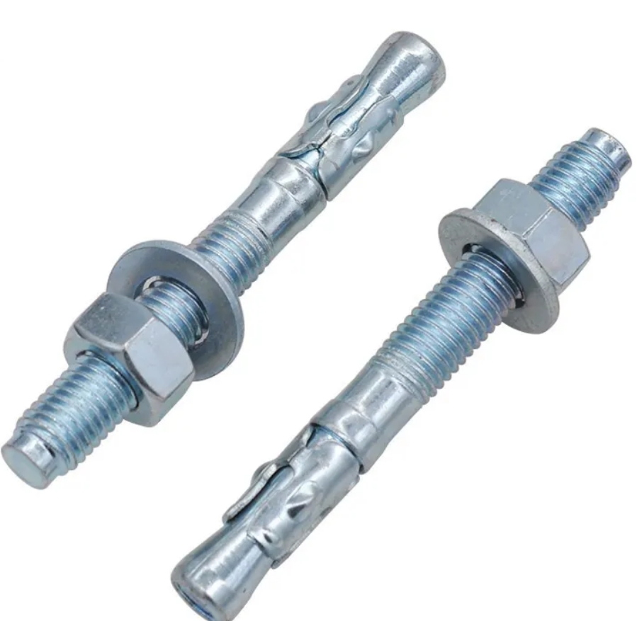Анкерный болт клиновой 4.8, оцинкованный