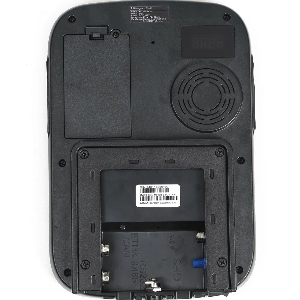 Compact Android 10 Card Validator with Bright 7-Inch LCD