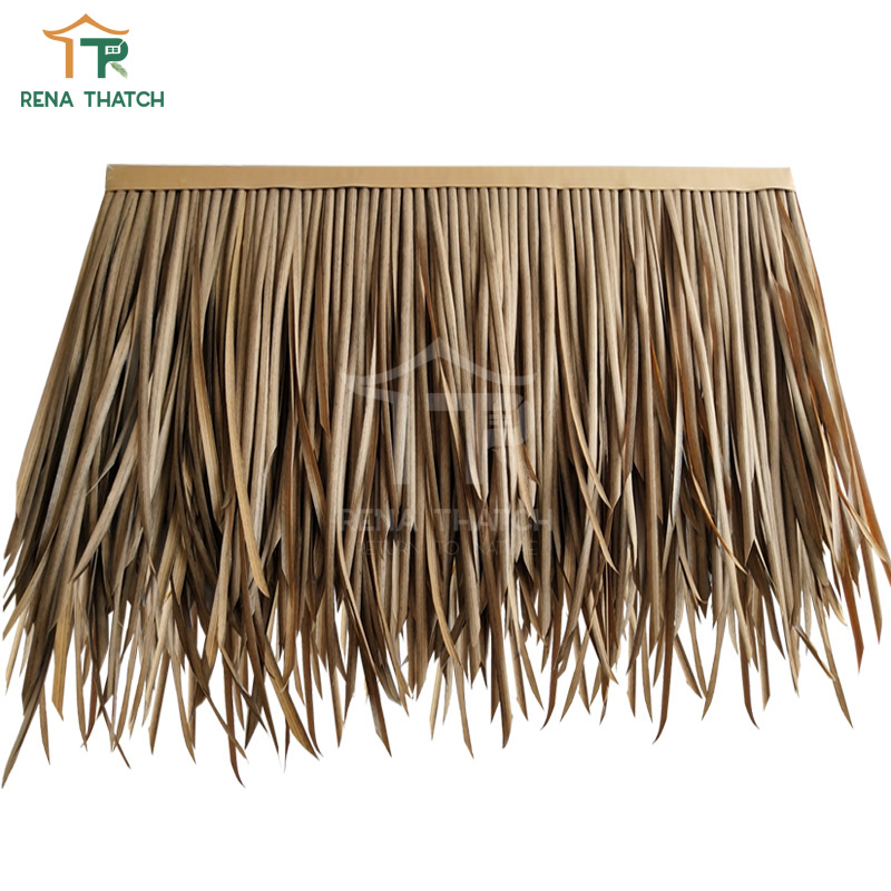 Hotsale Waterproof Palapa Artificial Thatch Pergola Restaurant Synthetic Thatch Roof Material