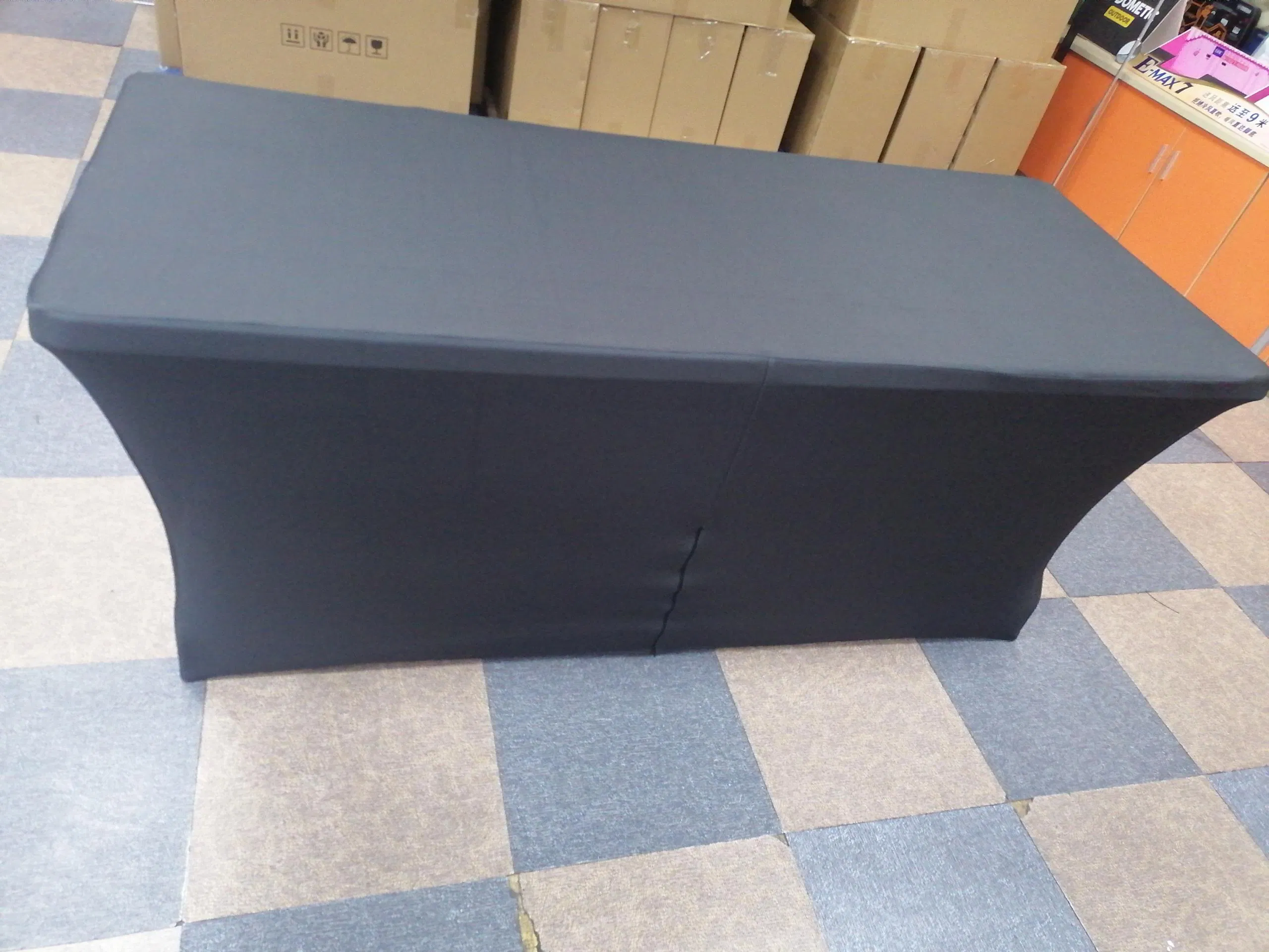 on Sale Custom Table Cover Colorful Firm Stretch Trade Show Event Promotion Tablecloth