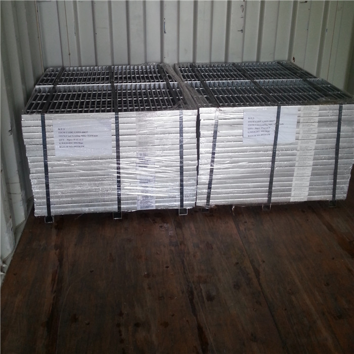 OEM Grating Steel Steel Grating Serrated Flat Bar Drain Cover Steel Bar Grate Floor Grating