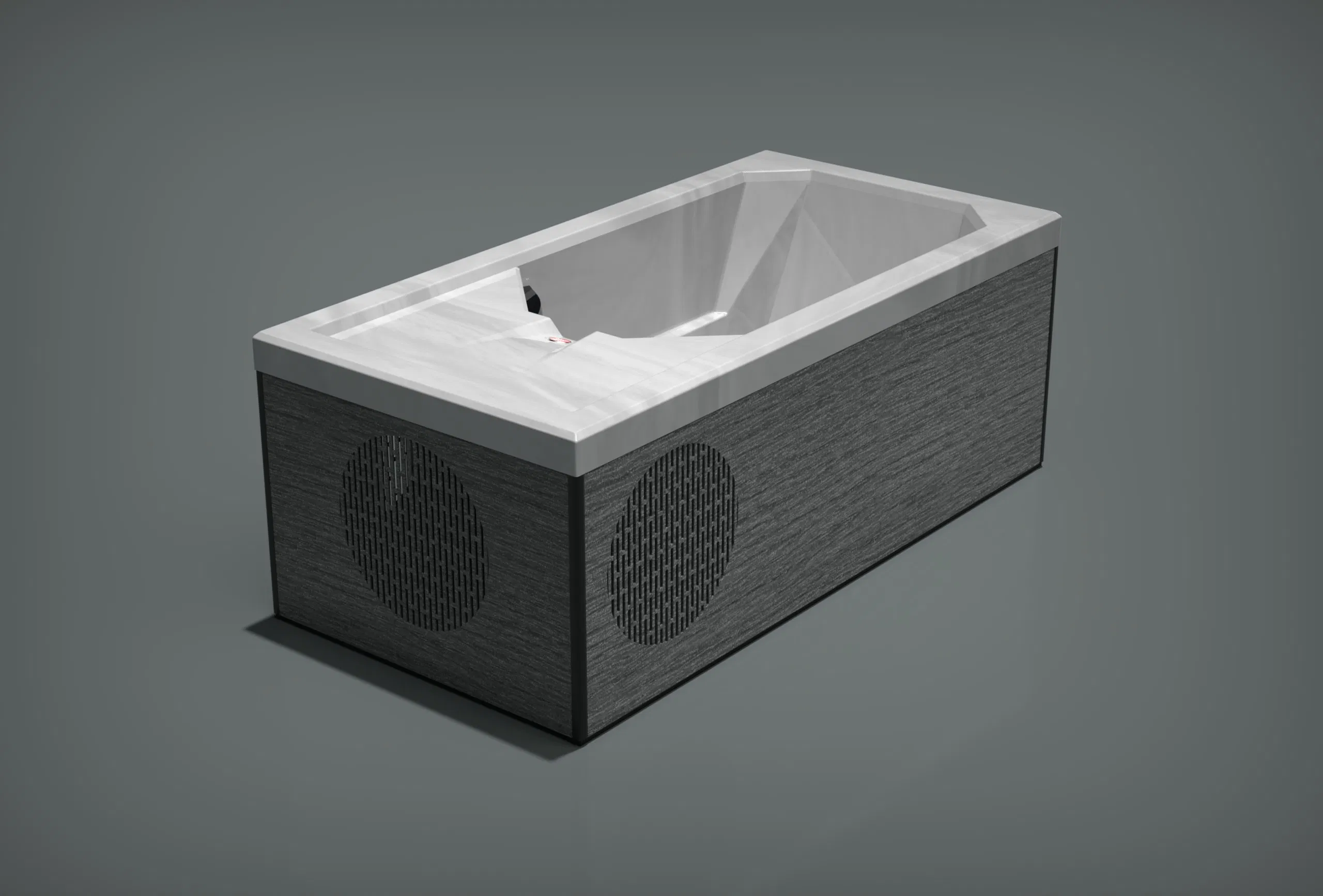 Акриловая ледяная ванна для одного человека с чиллером