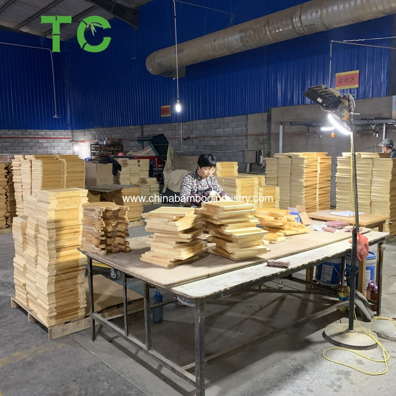 Small Bamboo Cutting Board for Bread and Food Serving