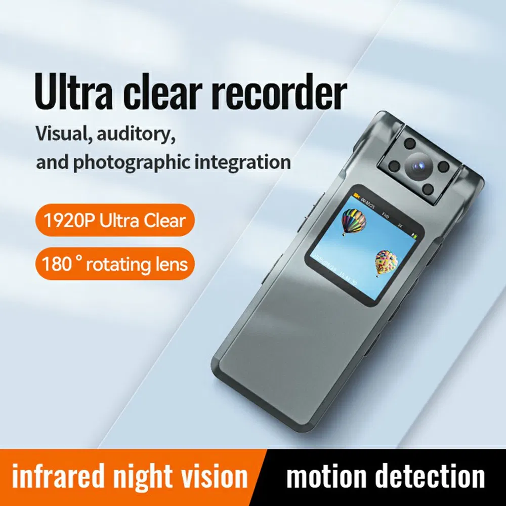 Цифровой диктофон V28 HD с шумоподавлением и камерой