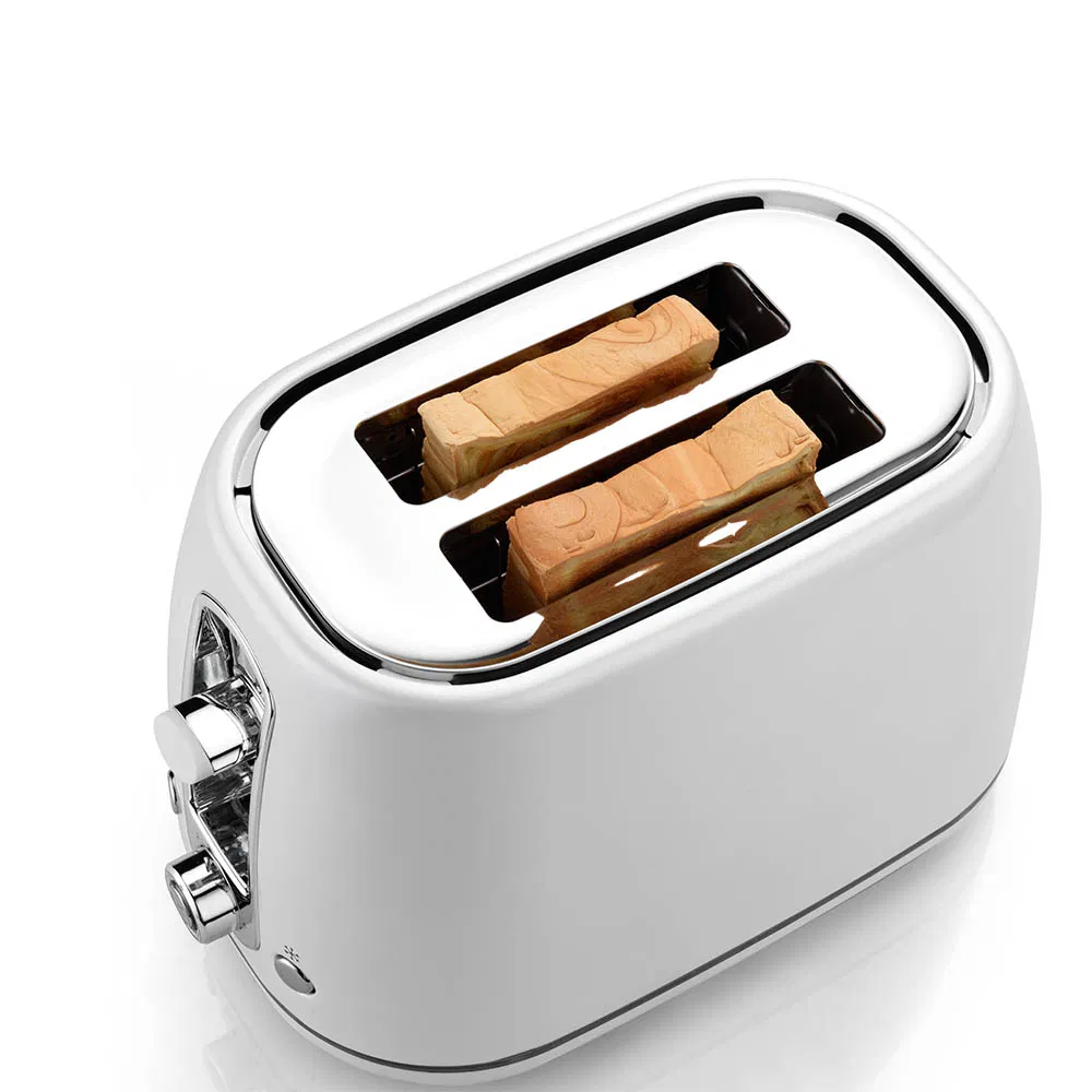 Automatic Bread Maker Toast High Speed Extra Wide Slot 2-Slice Toaster with LED Strip Lluminated