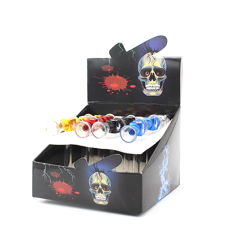 Hash Oil Pipe Glass Hand Bowl Pipe Mini Portable Easy to Carry