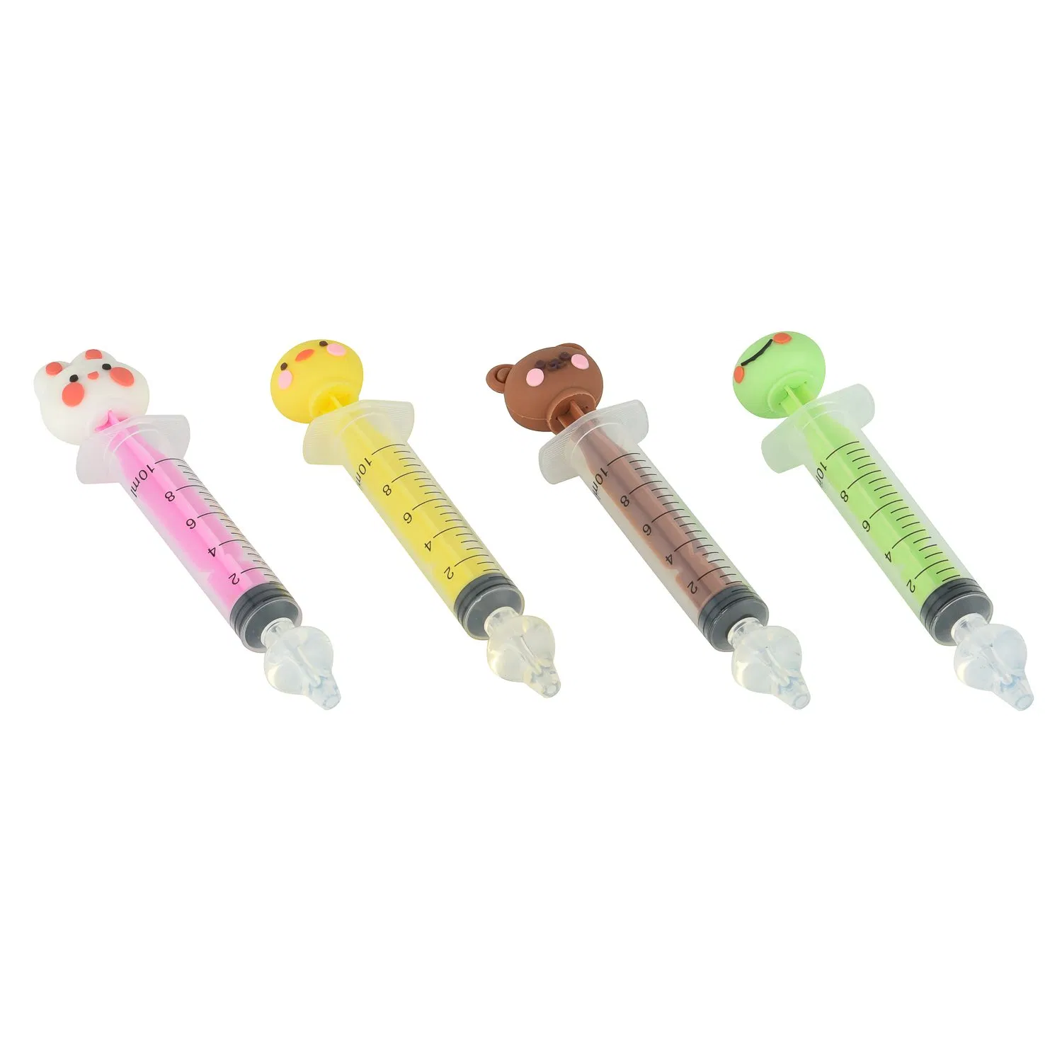 CE Certified Cute Baby Nasal Syringe Nose Washer 10ml Custom Baby Nasal Aspirator with Saline