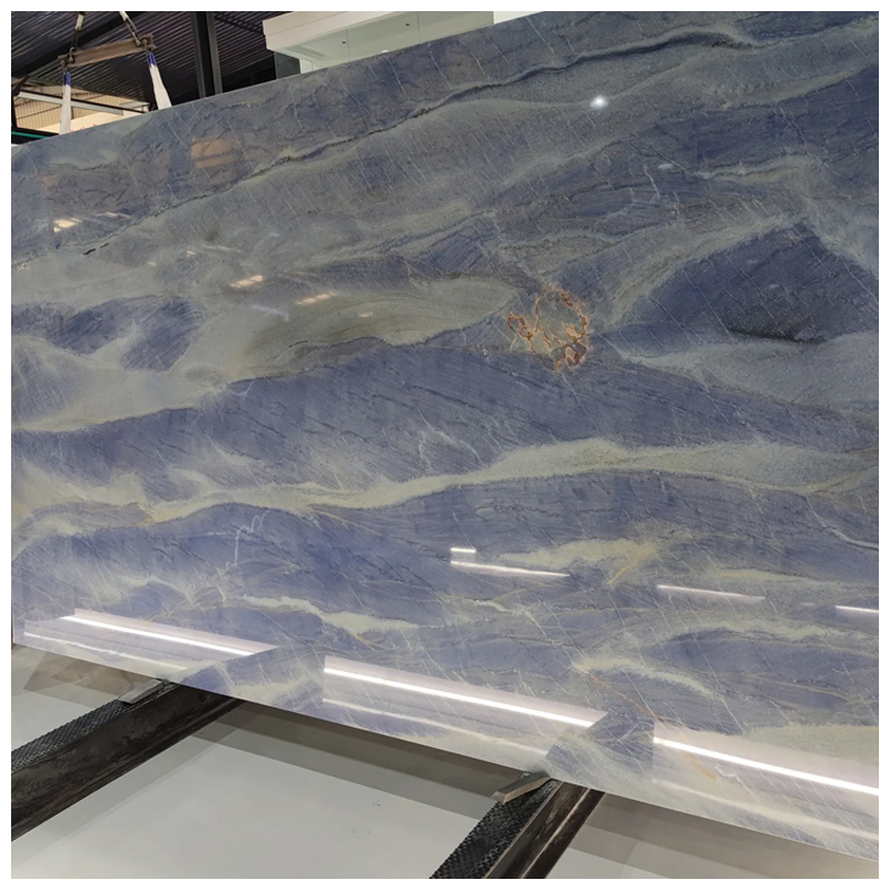 Royal Blue Quartzite Slab for Tiles and Countertops