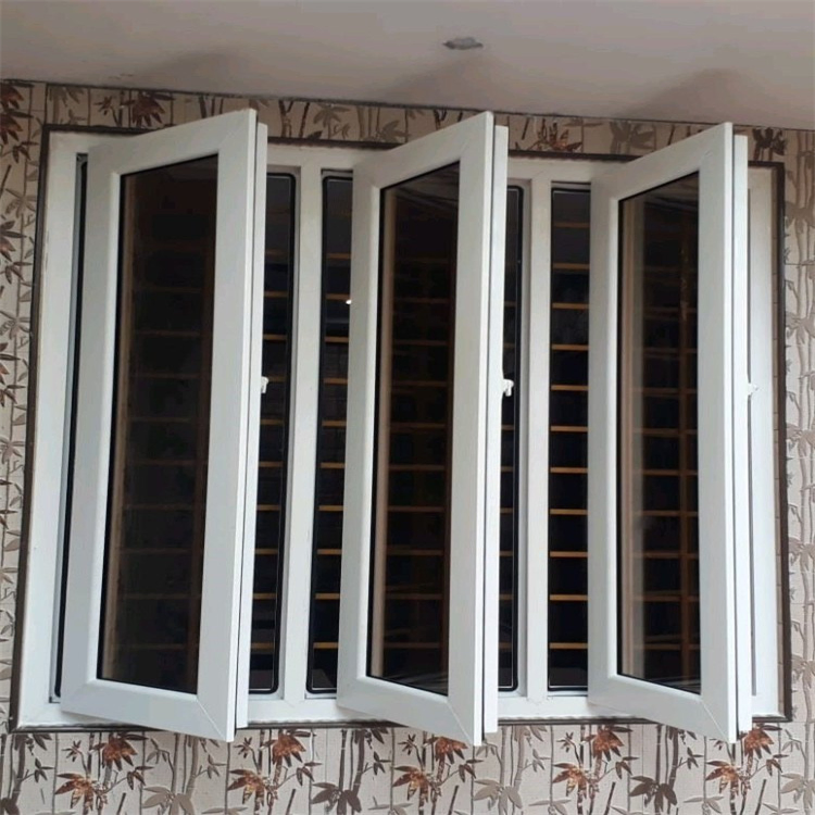 Elegant UPVC PVC Vinyl Casement Window for Impact Resistant