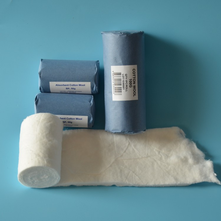 Premium Antibacterial Natural Cotton Roll for Medical Use