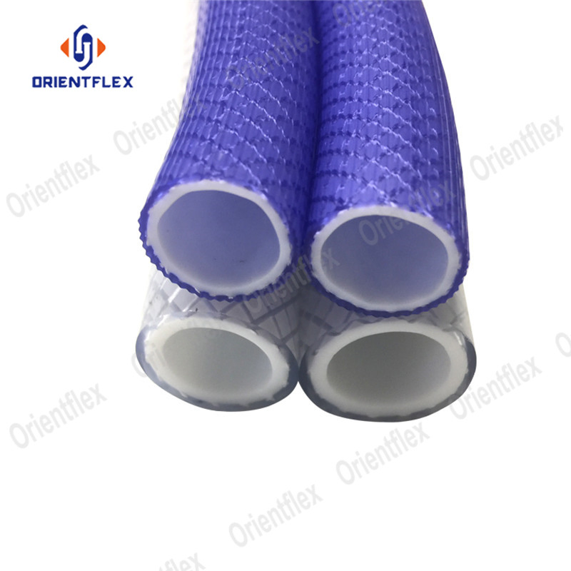 White Plastic Coated Smooth Flexible Bath Shower Hose