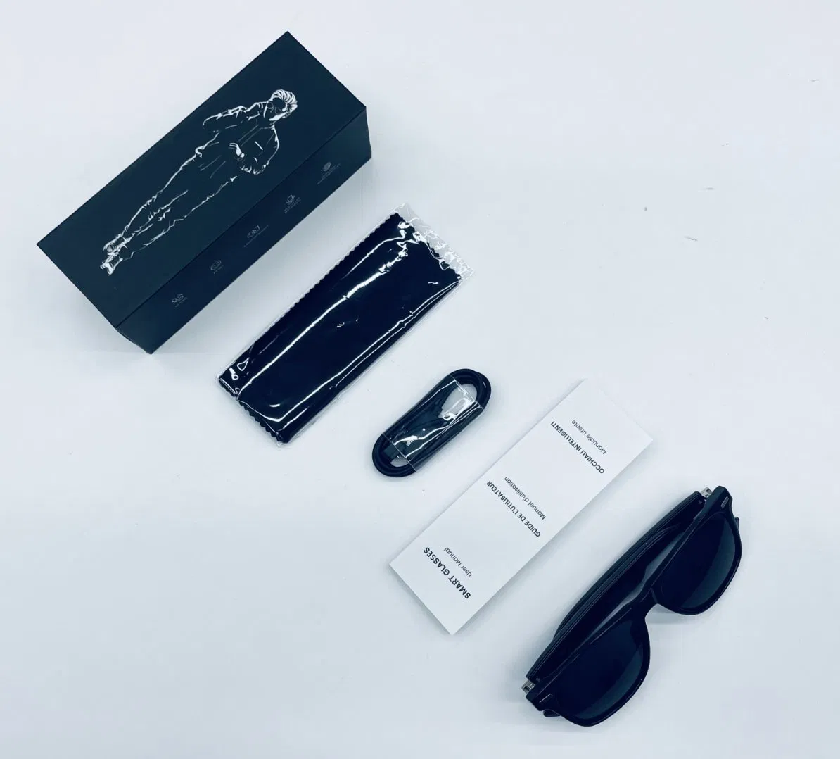 D13 Smart Eyeglasses with Bluetooth Wireless Earphone Hands Free Calling for Wholesale