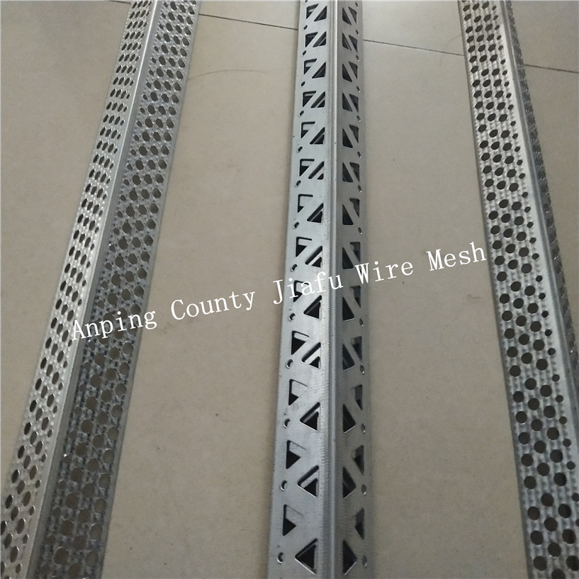 Galvanized 25mm * 25mm Perforated Wall Corner Plaster Beads
