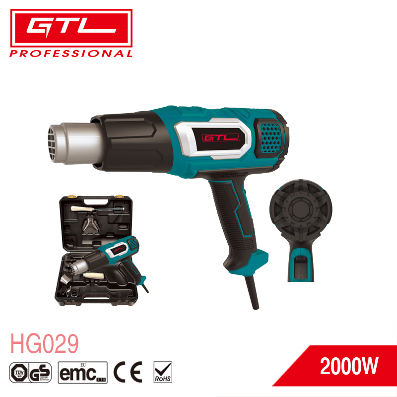 2000W High Performance Hot Air Gun Adjustable Temperature Control Heat Gun