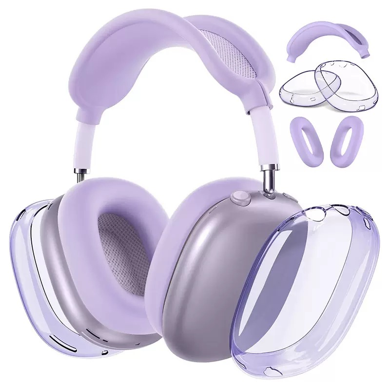 Чехол для AirPods Max, прозрачный, защитный