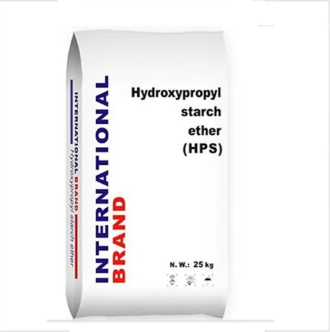 Good Quality Industrial Grade Additive Cement Based Wall Putty Admixture HPS Powder Hydroxypropyl Starch Ether