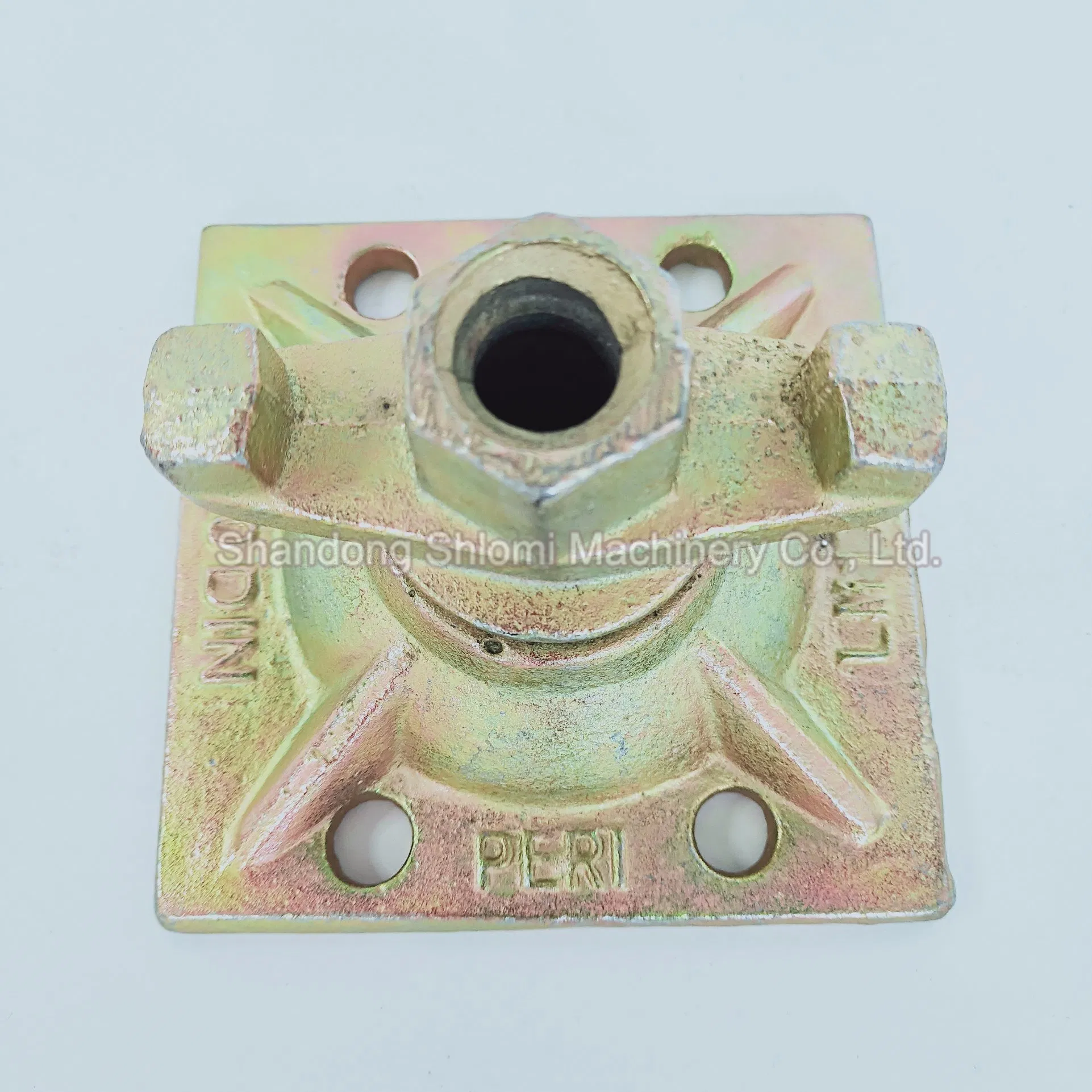 Formwork Swivel Wing Nut With115mm*115mm Anchor Plate for 15/17mm Tie Rod for Peri/Doka/Meva/