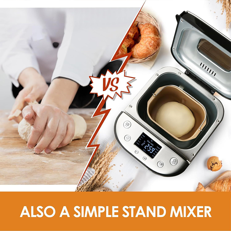 Automatic Bread Machine 500-900g Flour Stand Mixer Dough Mixing Machine