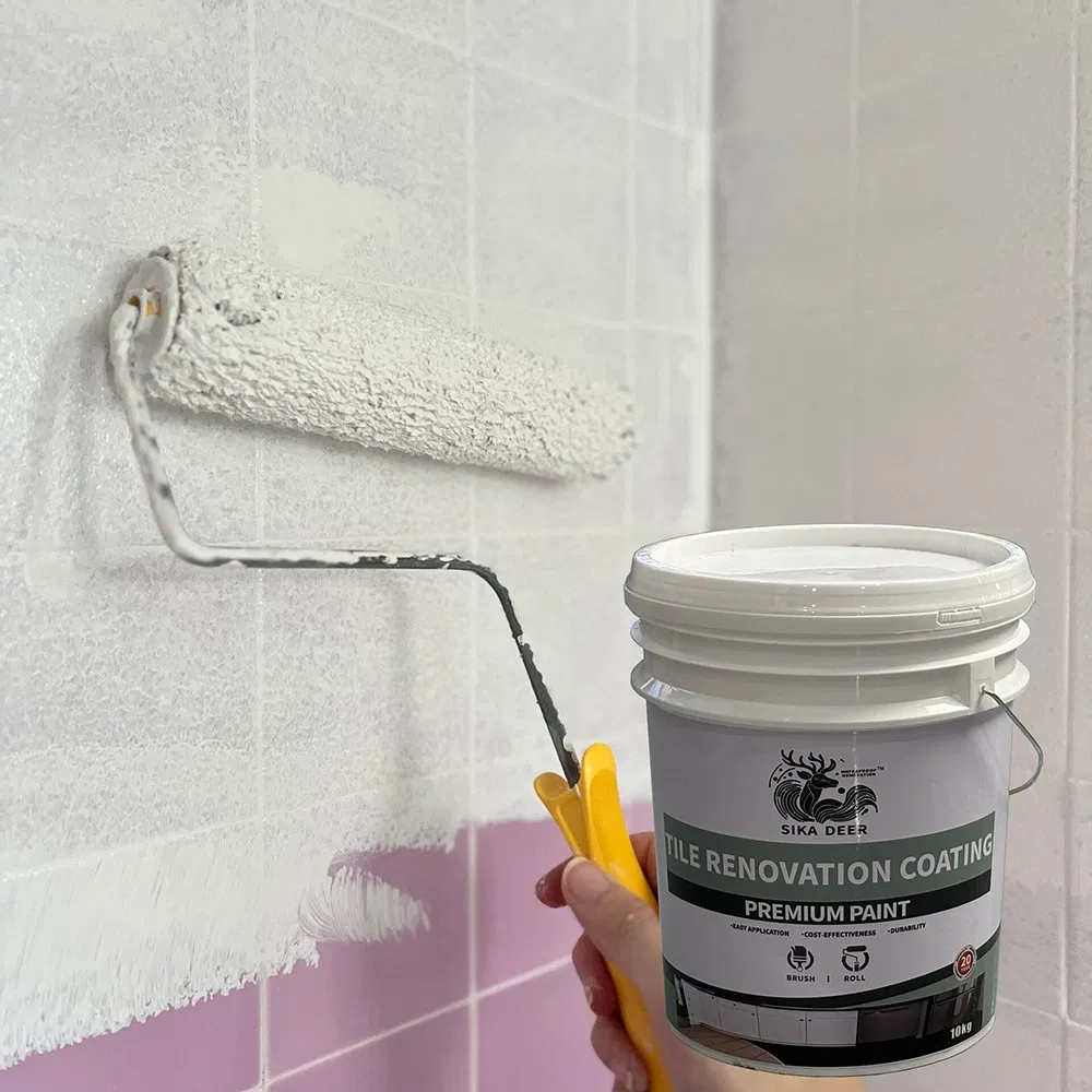 Industrial Strength Scratch Resistant Decorative Tile Renovation Coating for Floor Renovation