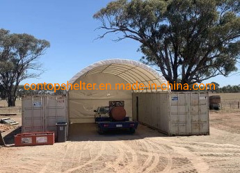 20' X 40' PVC Fabric Container Shelter Storage Dome Tent