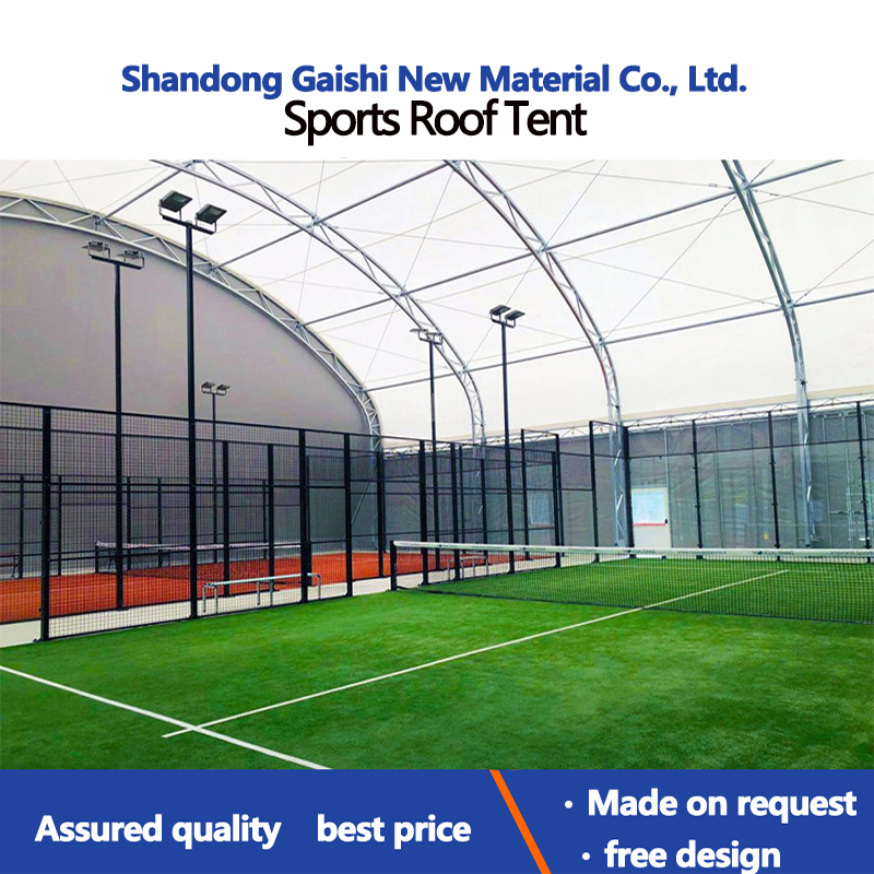 High Quality PVDF Tensile Membrane Stadium Roof Tent for Sport Sunshade Canopy