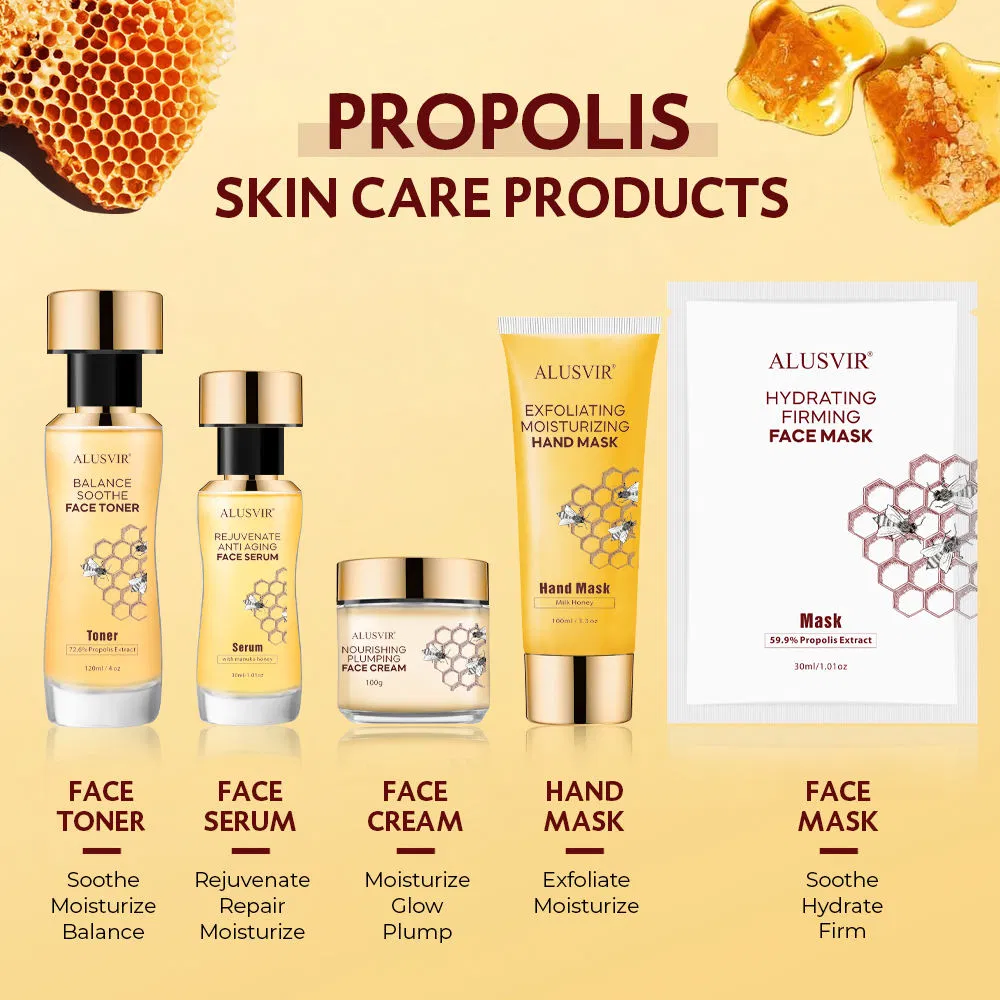 Women Organic 72.6% Propolis Extract Face Toner Moisturizing Balance Soothe