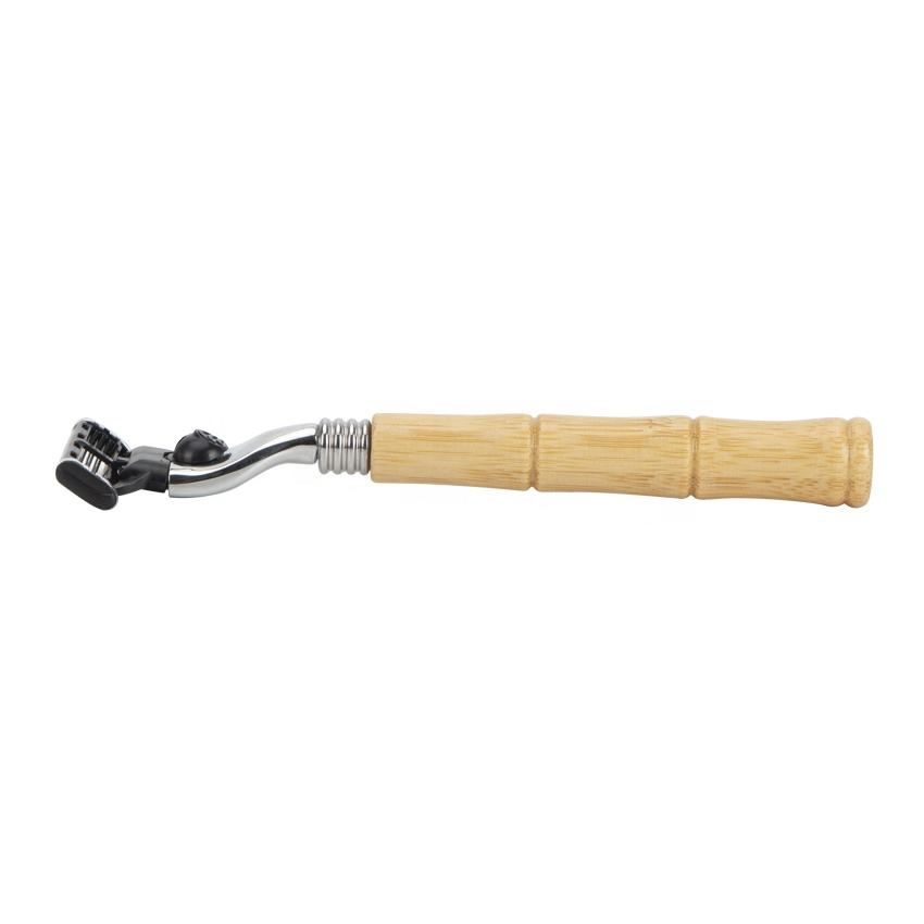 Reusable, Eco-Friendly, Biodegradable Bamboo Men's Razor