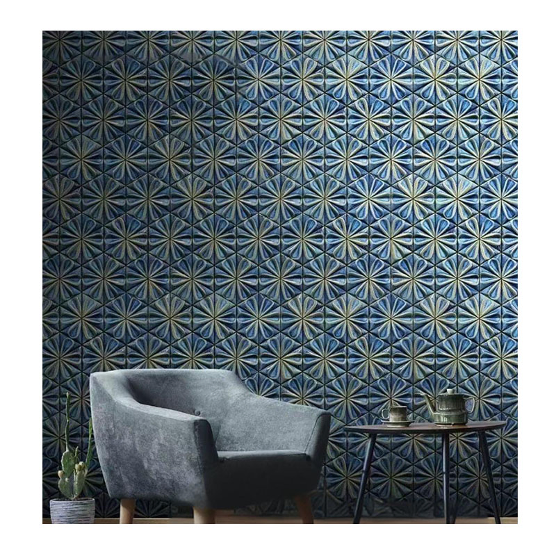 Party Decorations Wall Stickers 3D Home Decoration Ceramic Handmade Tiles