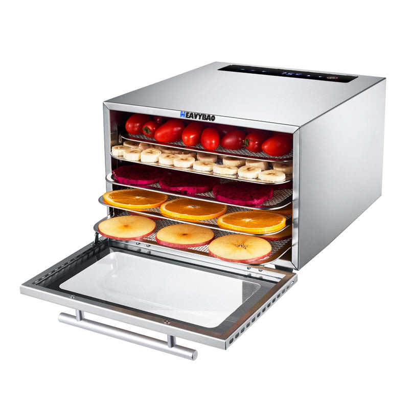 Heavybao 5 Trays Dehydrate for Food Fruit Drying Machine Dryer with Digital Control