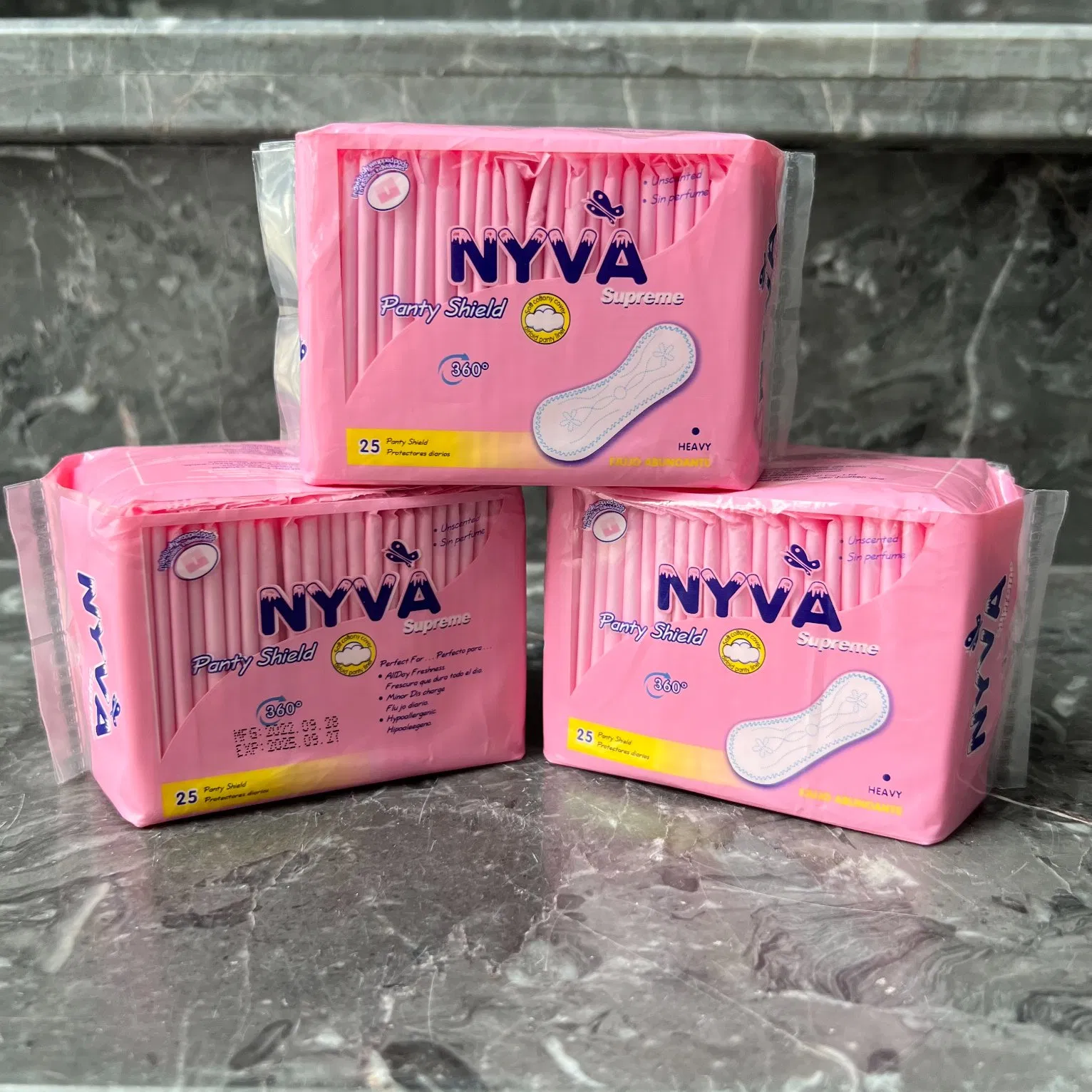 Wholesale Feminine Hygiene Products Panty Liner 155mm Without Wings Pantyliner