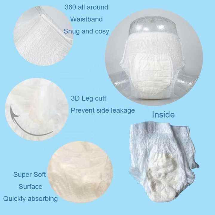 Adult Disposable Diapers Pull up Panties for Incontinence Care