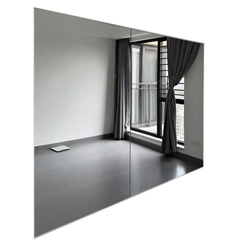 Luxury Large Rectangular Wall Mirror with Shatterproof Glass for Modern Home Decor/Gym/Dance Studio/Martial Arts Training/Fitting Room