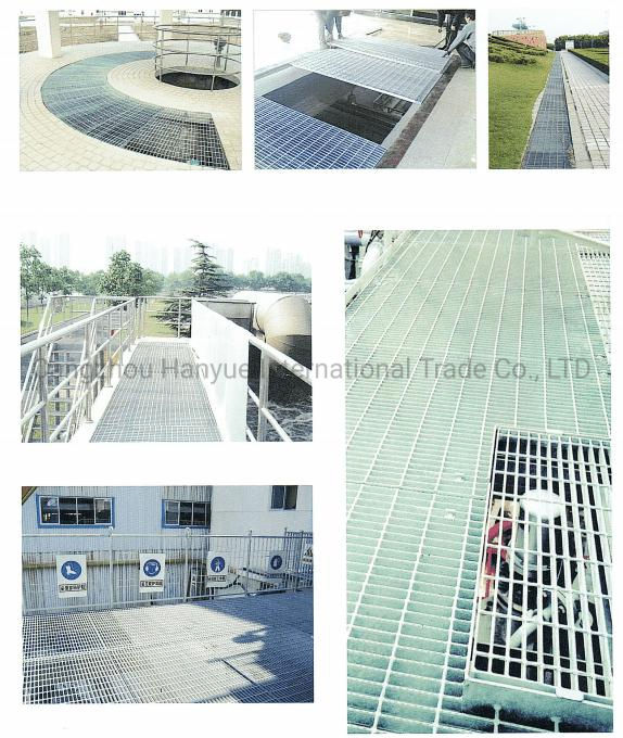 Scaffolding System Building Materials Galvanized Steel Grating Hot Dipped Plain Bar Grating Flat Bar Made in China