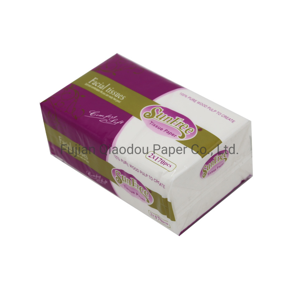 Factory Hot-Selling Soft Wood Pulp Tissue Paper