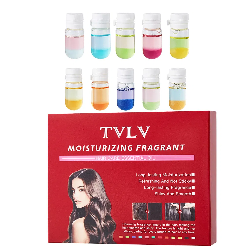 Nourishing Hair Essential Oil Capsules for Frizz Control