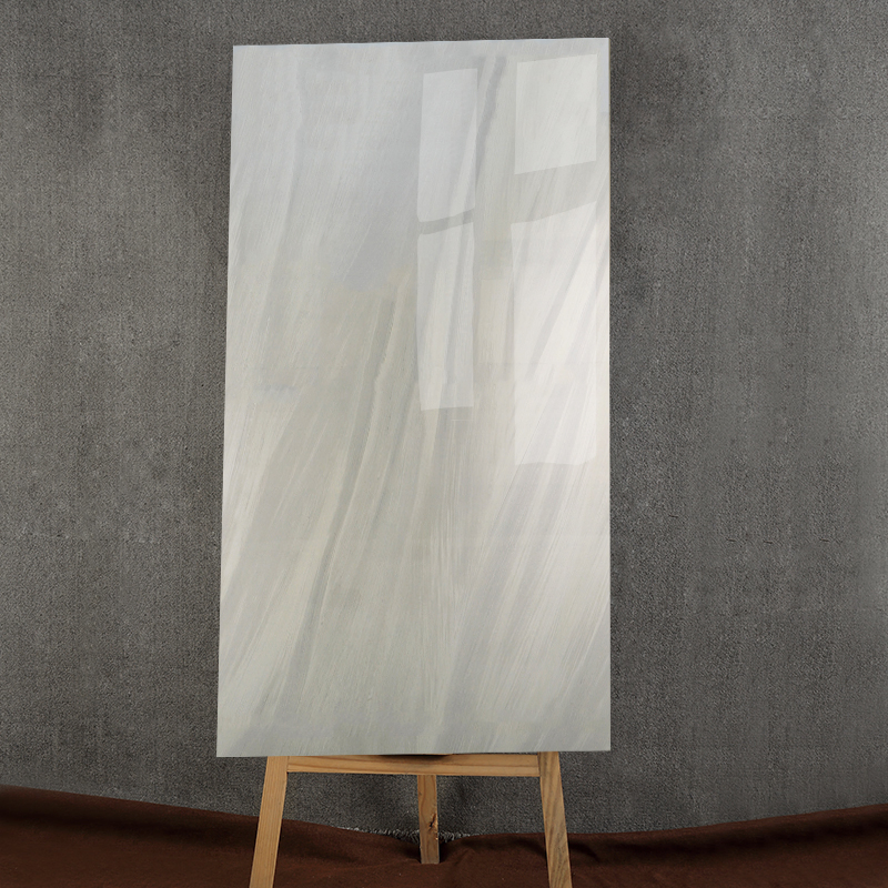 Interior 90X180cm Gray White Body Ceramic Tile