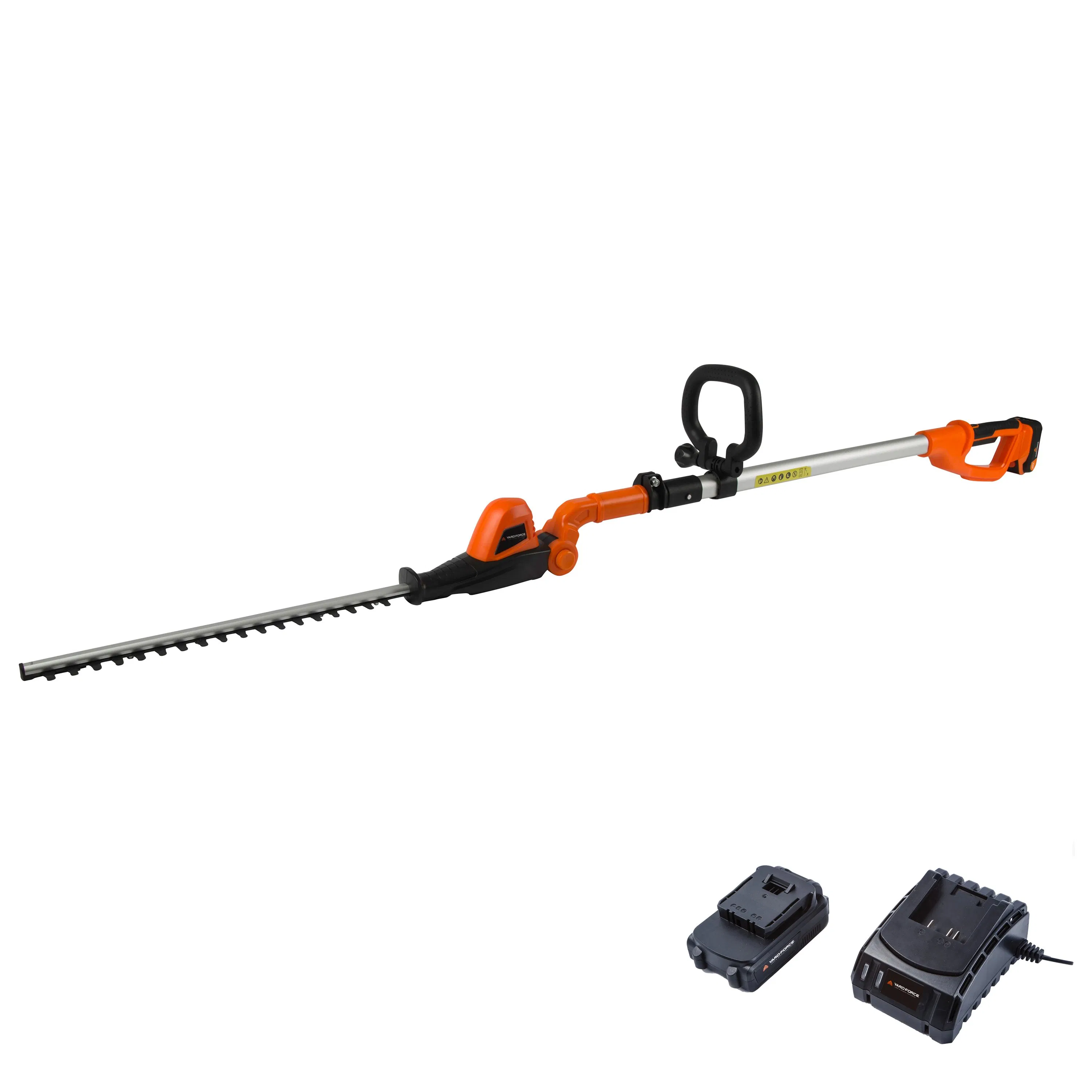 Adjustable Head Lithium-Ion Battery Cordless Telescopic Pole Hedge Trimmer - Lh C41A