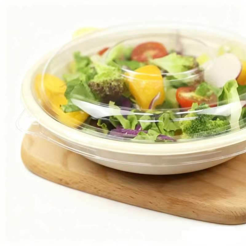 Zanbio Salad Hexagonal Bagasse Bowl