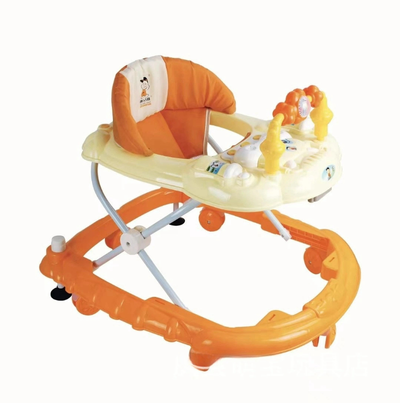 High Quality 6-18 Months Foldable Anti Rollover Baby Kids Walker