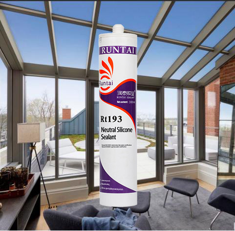 Runtai Sealant Manufacturer Weatherproof Neutral Silicone Adhesive for Windows and Doors