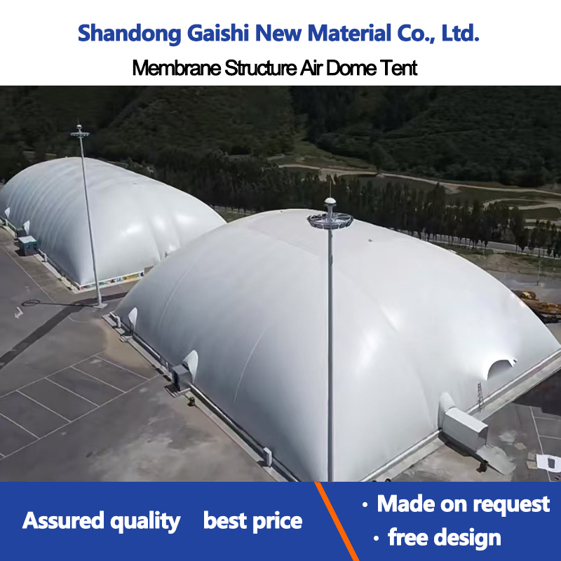 Recreational PVDF Membrane Durable Inflatable Air Supported Structure for Basketball Games
