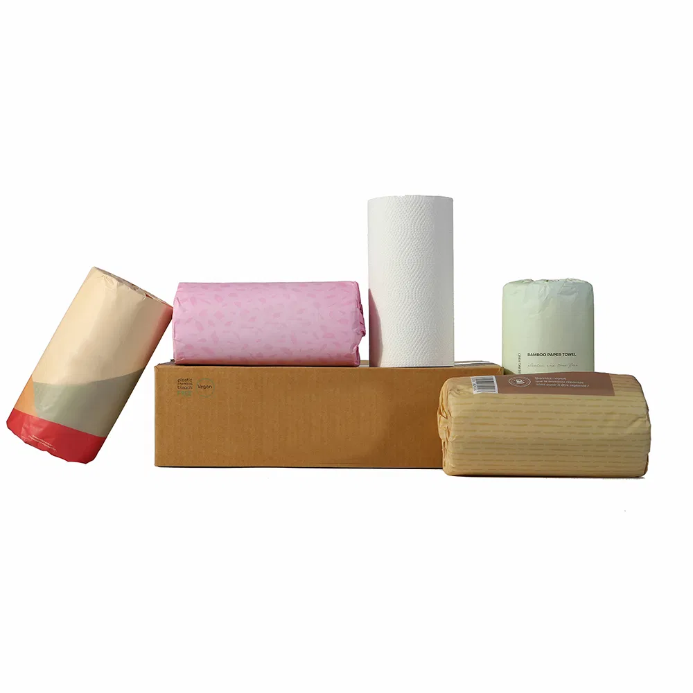 Wood/Bamboo Pulp OEM Kitchen Towel for Kitchen
