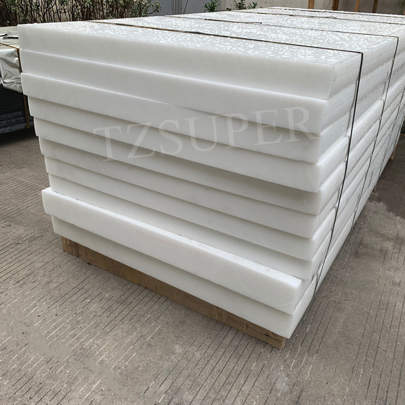 Factory Sales Wearable White POM Sheet Plate