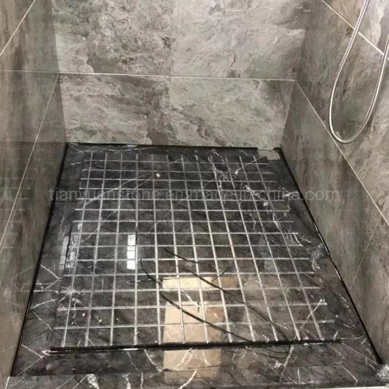 Stone/Granite/Marble Anti Slip Bathroom Bath Shower Tray/Base for Project