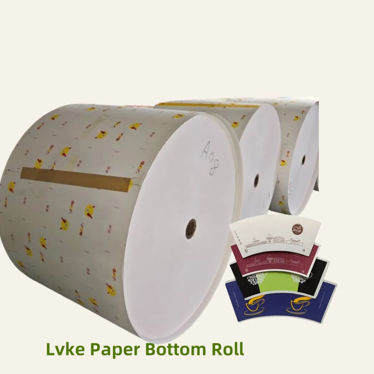 Paper Cup Fan for Making 100% Biodegradable Paper Cups in Roll