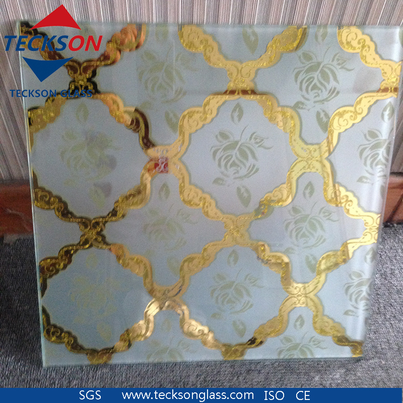 3.2-6mm Art Decorative Titanium Glass for Buildings